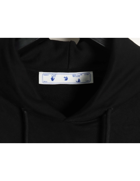 Off white red and gray melted arrow hoodie,Off White Hoodie,Hoodie,APPAREL