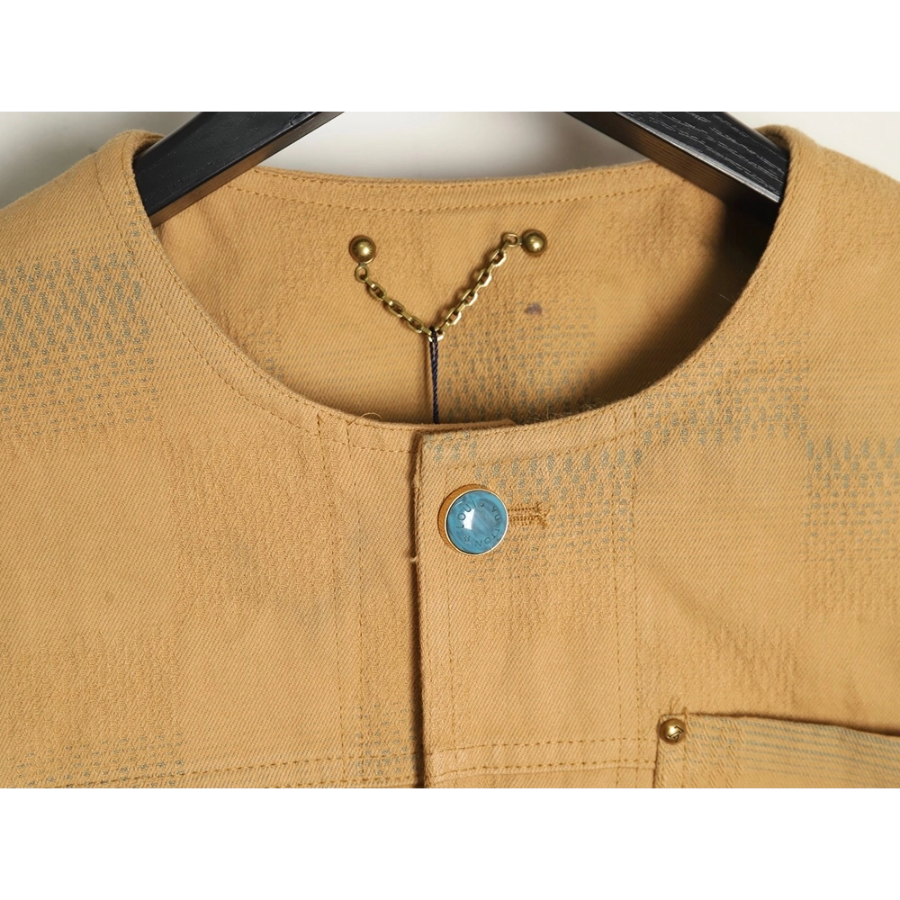 Louis Vuitton Pharrell cobranded checkerboard pattern jacket,Louis Vuitton Jacket,Jacket,APPAREL