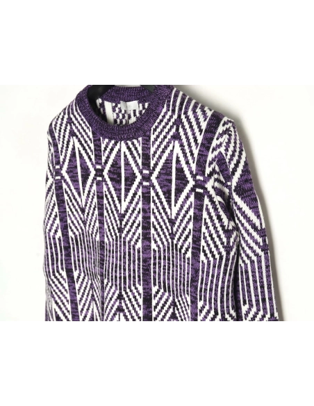 Dior jacquard geometric knit sweater,Dior Sweatshirt,Low Price High quality,legit seller