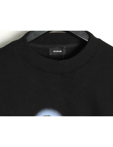 We11 Done Circle Puppy Crew Neck Sweatshirt,We11done Sweatshirt,Low Price High quality,legit seller