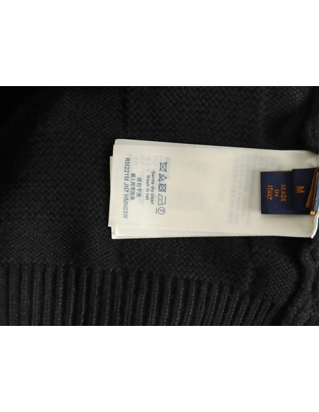 Louis Vuitton Checkerboard Pin Crewneck Sweater,Louis Vuitton Sweatshirt,Low Price High quality,legit seller
