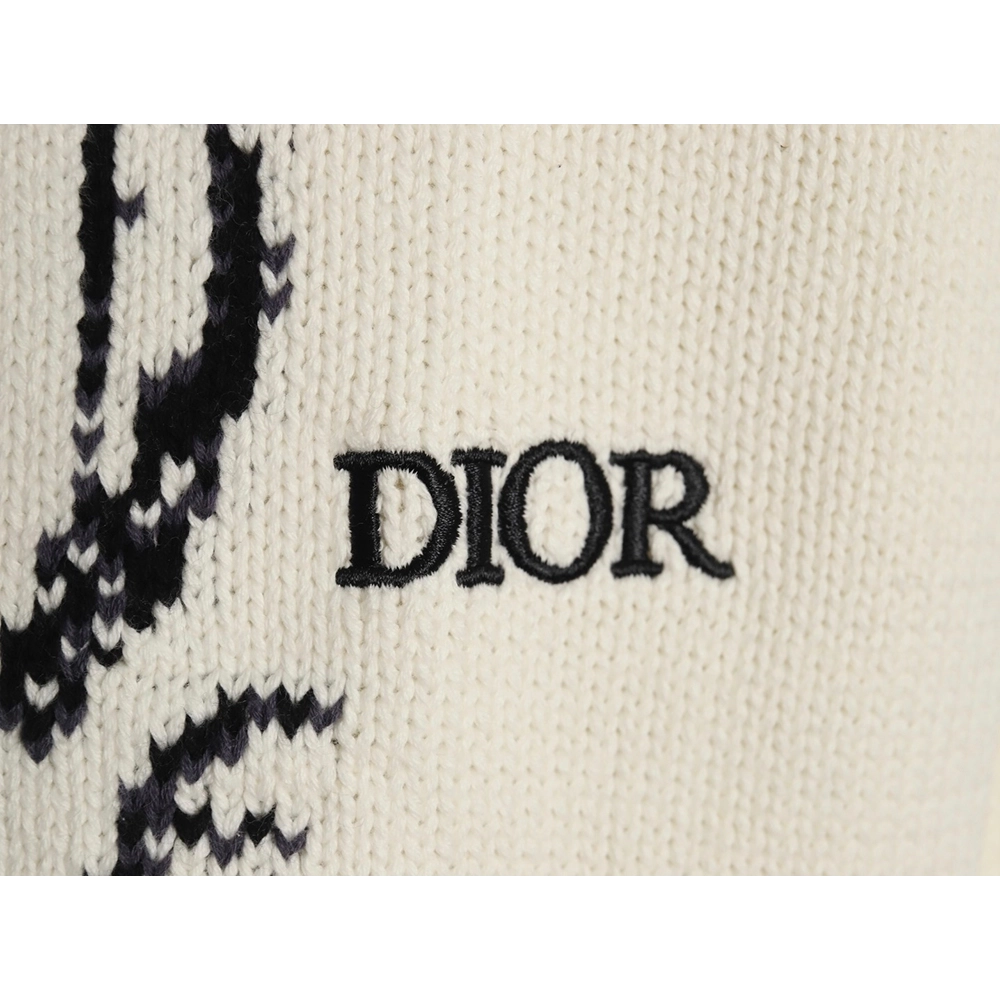 Dior sketch dog knitted sweater,Dior Sweatshirt,Low Price High quality,legit seller