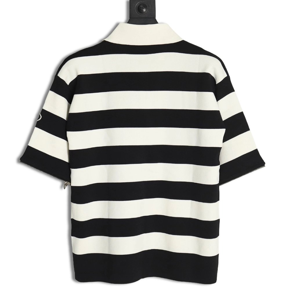 Gucci Knitted Polo Shirt With Removable Sleeves,Gucci Polo Shirt,Shirt,APPAREL