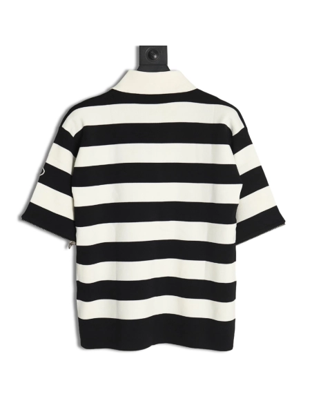 Gucci Knitted Polo Shirt With Removable Sleeves,Gucci Polo Shirt,Shirt,APPAREL