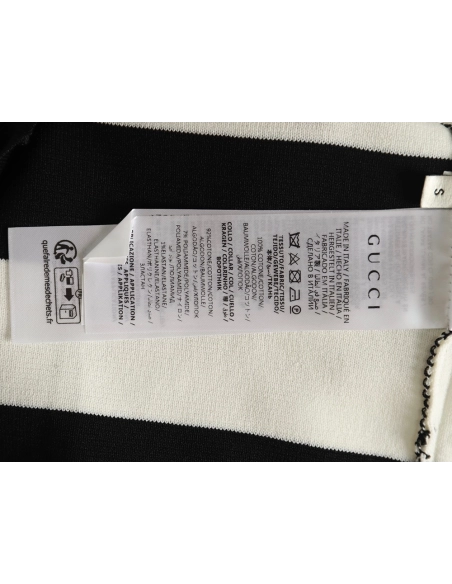 Gucci Knitted Polo Shirt With Removable Sleeves,Gucci Polo Shirt,Shirt,APPAREL