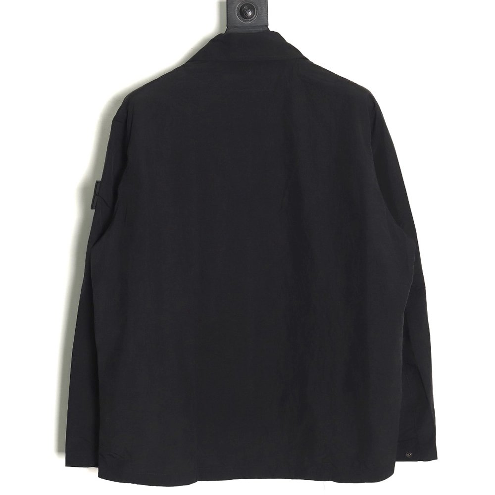 Stone Islands Arm Badge MultiPocket ZipUp Jacket,Stone Island Jacket,Jacket,APPAREL