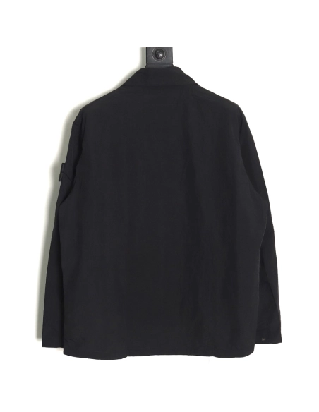 Stone Islands Arm Badge MultiPocket ZipUp Jacket,Stone Island Jacket,Jacket,APPAREL