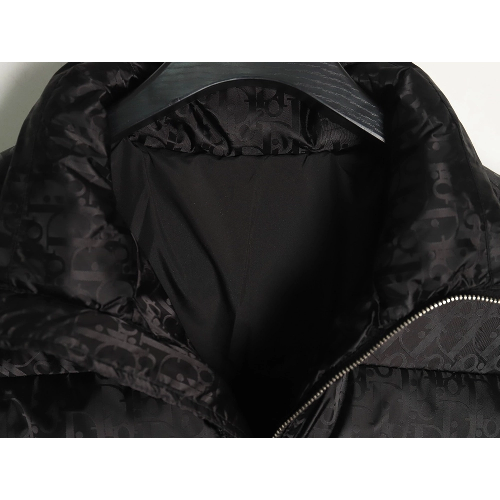 Dior full print dark pattern old flower down jacket,Dior Jacket,Jacket,APPAREL