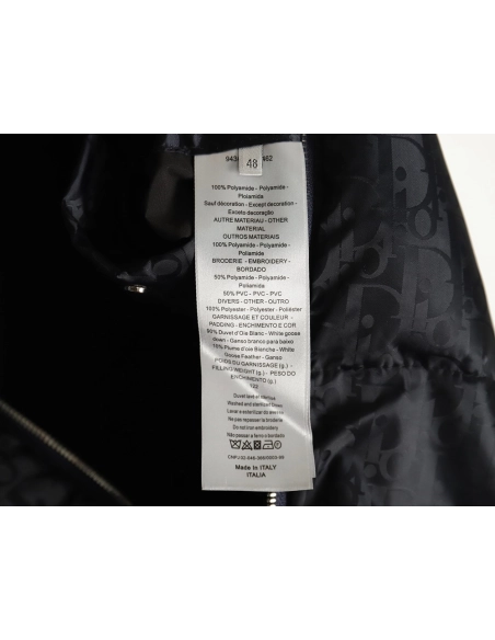 Dior full print dark pattern old flower down vest,Dior Jacket,Jacket,APPAREL