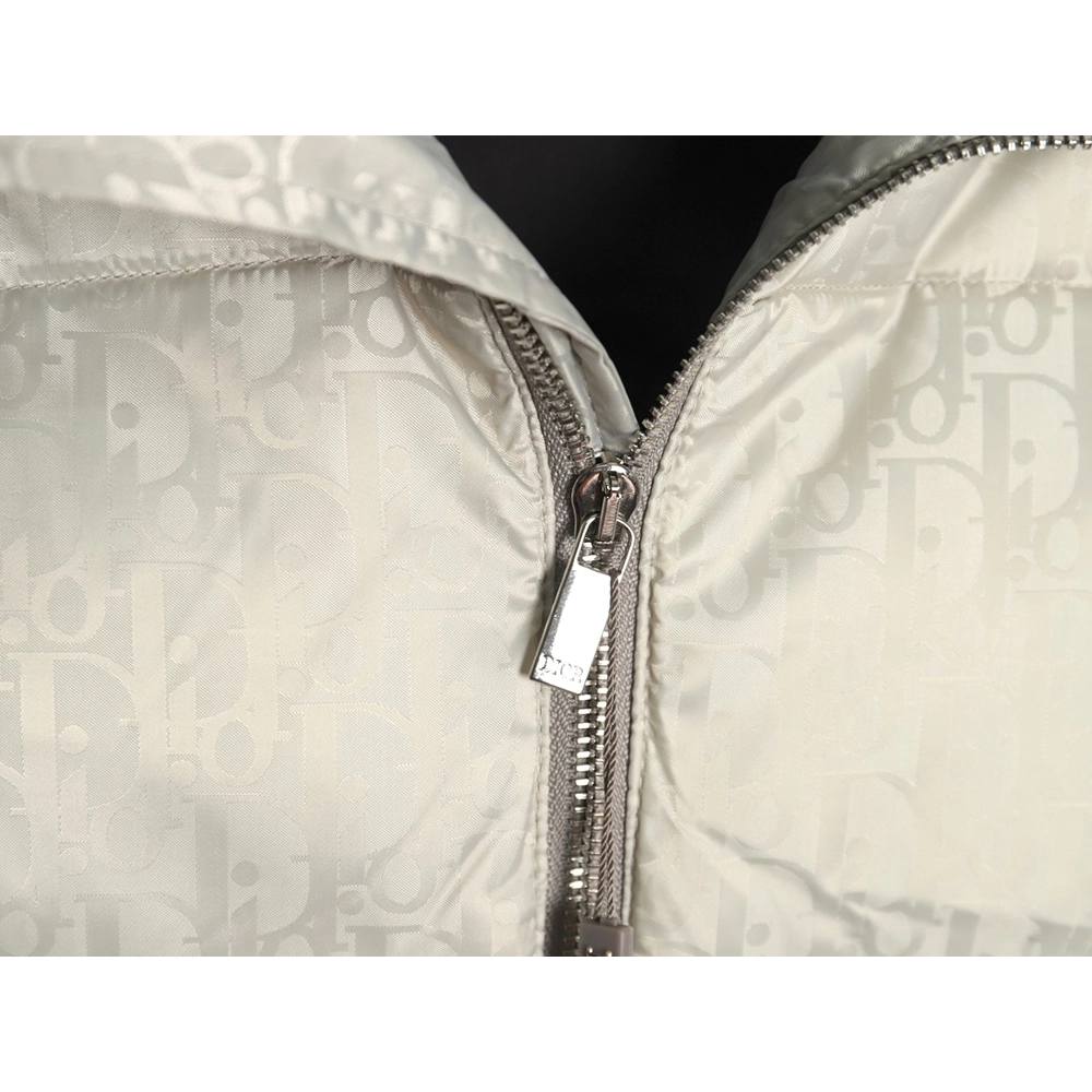 Dior full print dark pattern old flower down vest,Dior Jacket,Jacket,APPAREL