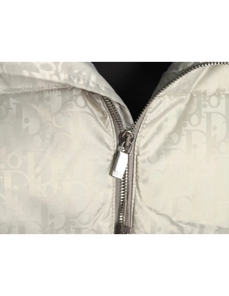 Dior full print dark pattern old flower down vest,Dior Jacket,Jacket,APPAREL