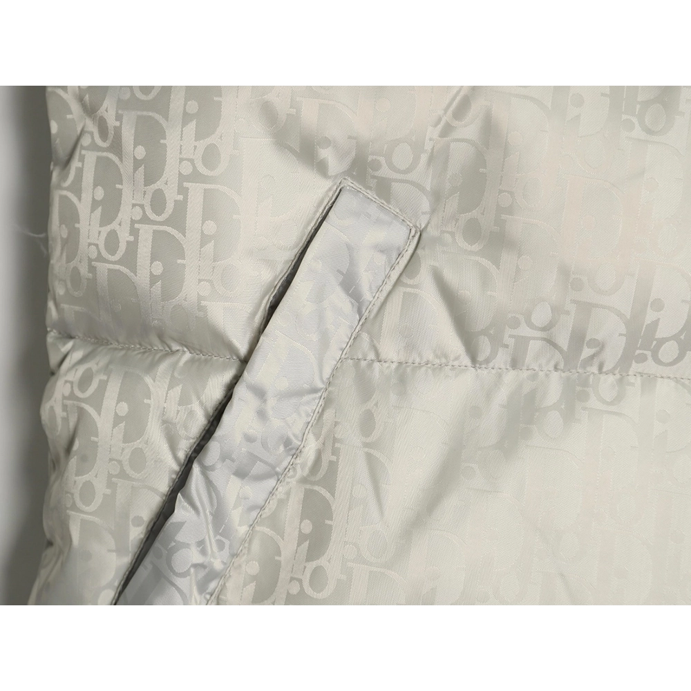 Dior full print dark pattern old flower down vest,Dior Jacket,Jacket,APPAREL