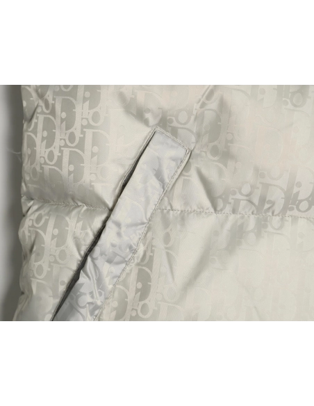 Dior full print dark pattern old flower down vest,Dior Jacket,Jacket,APPAREL