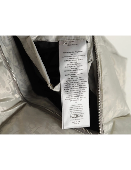 Dior full print dark pattern old flower down vest,Dior Jacket,Jacket,APPAREL