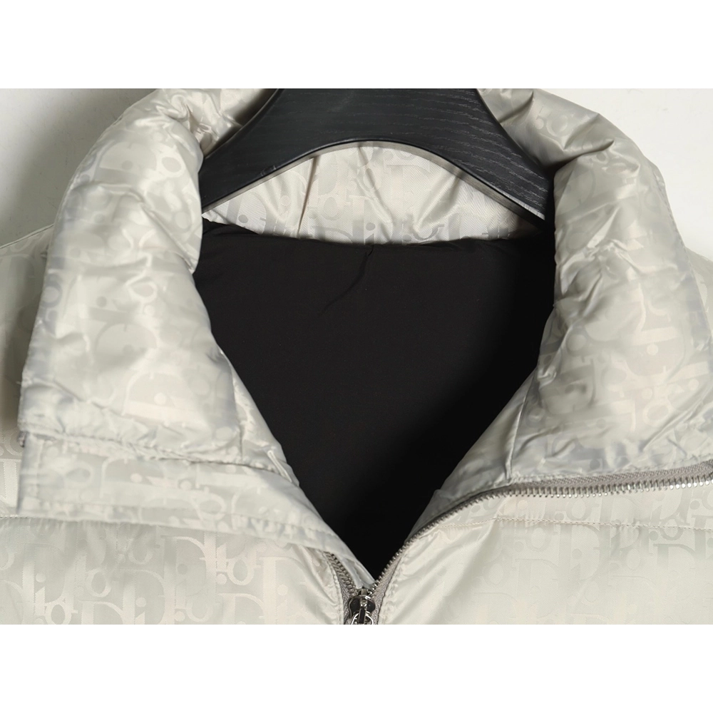 Dior full print dark pattern old flower down vest,Dior Jacket,Jacket,APPAREL