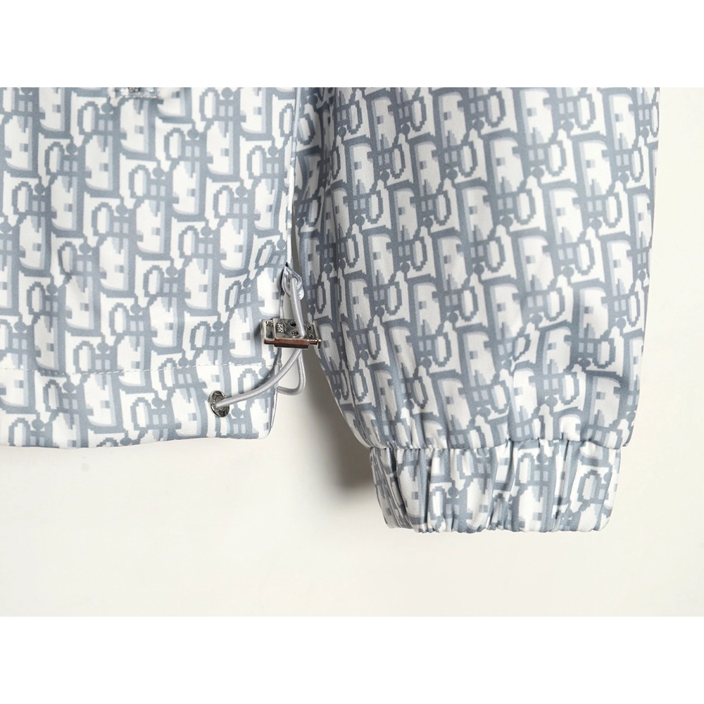 Dior all over print presbyopia hooded jacket,Dior Hoodie,Hoodie,APPAREL