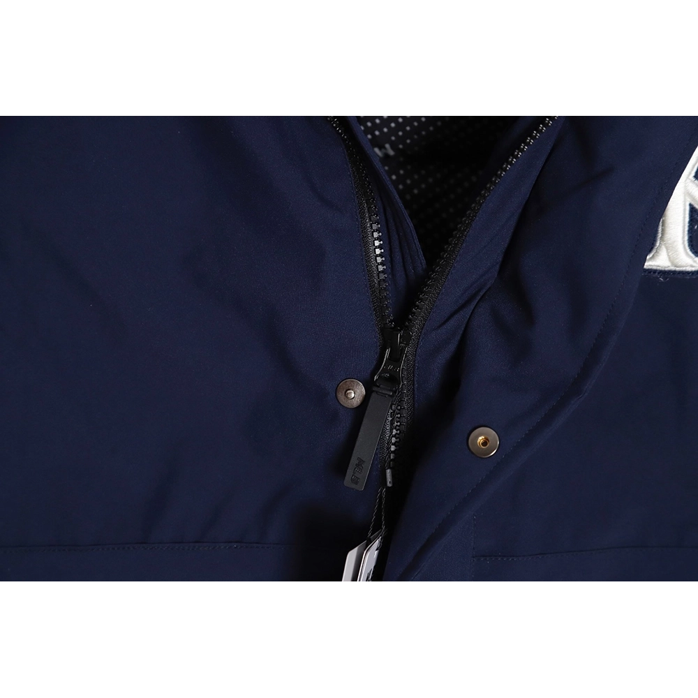 MLB embroidered logo fur collar hooded down jacket,MLB Jacket,Jacket,APPAREL