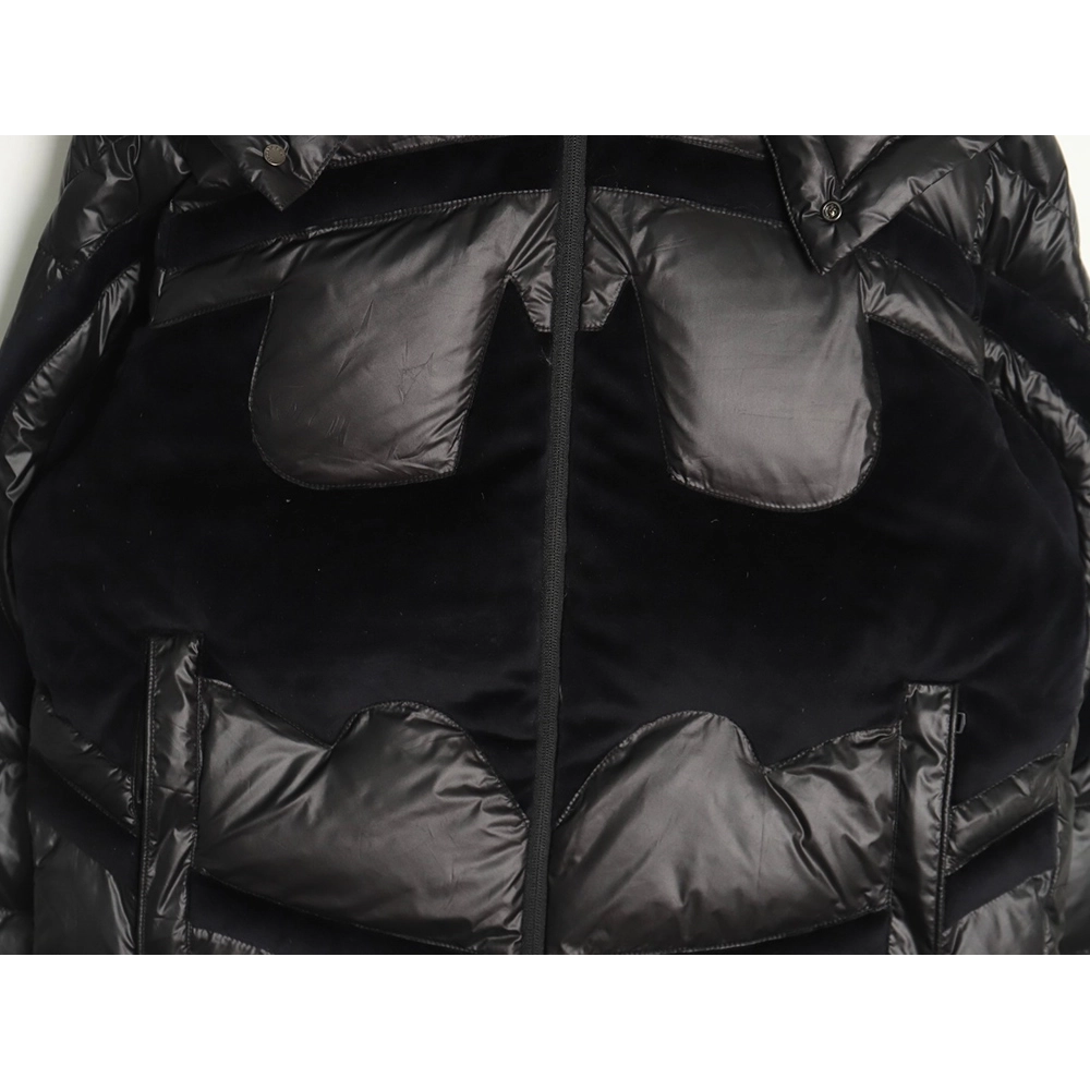 Moncler Batman logo down jacket,Moncler Jacket,Jacket,APPAREL