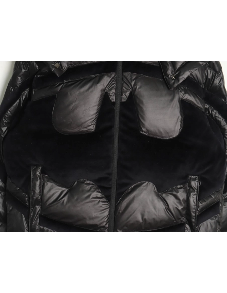 Moncler Batman logo down jacket,Moncler Jacket,Jacket,APPAREL