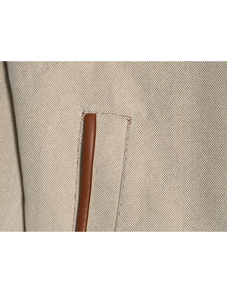 Miu Miu canvas panelled double zip jacket,buy cheap,low price and discount Miu Miu