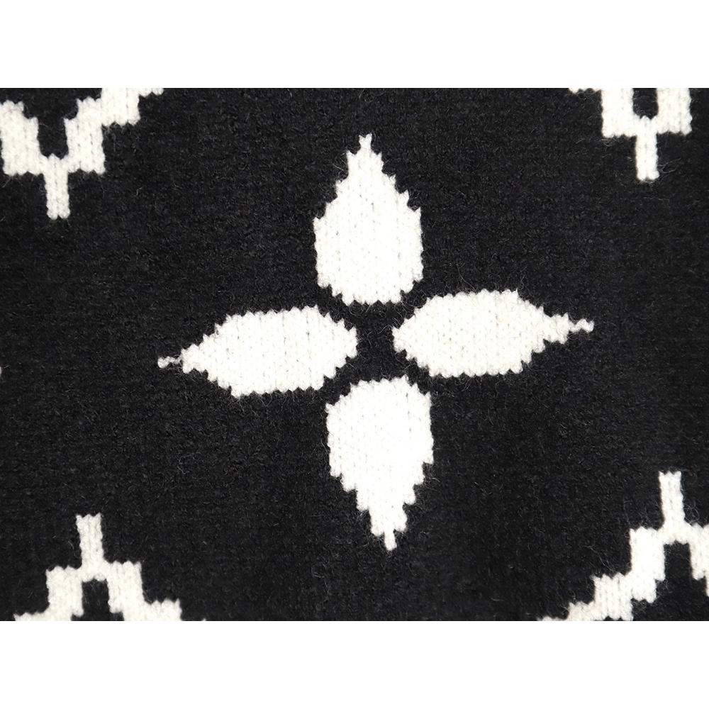 Louis vuitton presbyopia allover print doublethread jacquard sweater,buy cheap,low price and discount Louis Vuitton