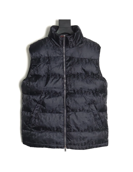 Dior full print old flower down vest,buy cheap,low price and discount Dior