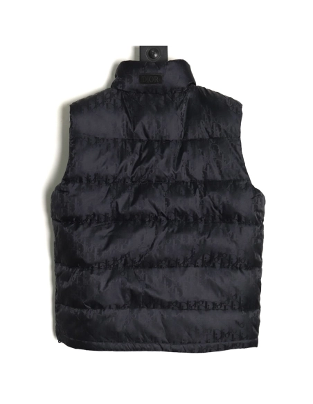 Dior full print old flower down vest,buy cheap,low price and discount Dior
