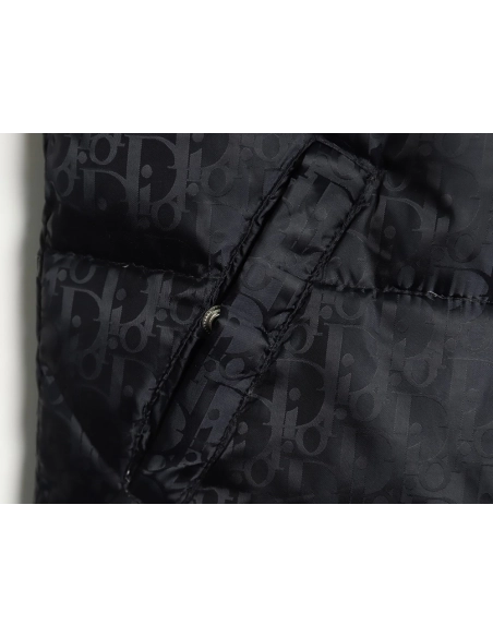 Dior full print old flower down vest,buy cheap,low price and discount Dior