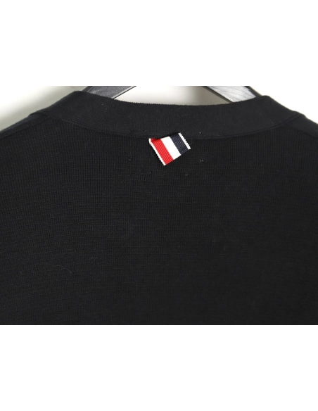 Thom Browne Classic FourBar FiveButton Cardigan,buy cheap,low price and discount Thom Browne