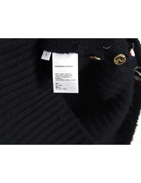 Thom Browne thickened ingot needle sweater cardigan,buy cheap,low price and discount Thom Browne