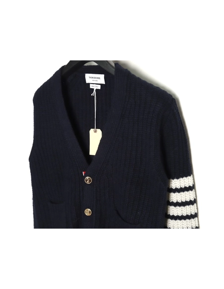 Thom Browne thickened ingot needle sweater cardigan,buy cheap,low price and discount Thom Browne