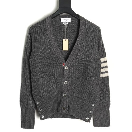Thom Browne thickened ingot needle sweater cardigan,buy cheap,low price and discount Thom Browne