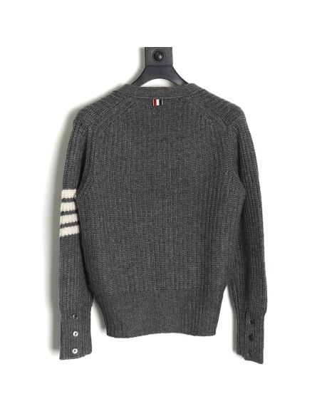 Thom Browne thickened ingot needle sweater cardigan,buy cheap,low price and discount Thom Browne