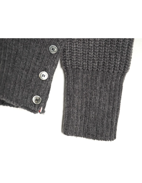 Thom Browne thickened ingot needle sweater cardigan,buy cheap,low price and discount Thom Browne
