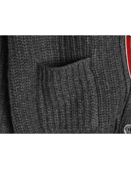 Thom Browne thickened ingot needle sweater cardigan,buy cheap,low price and discount Thom Browne