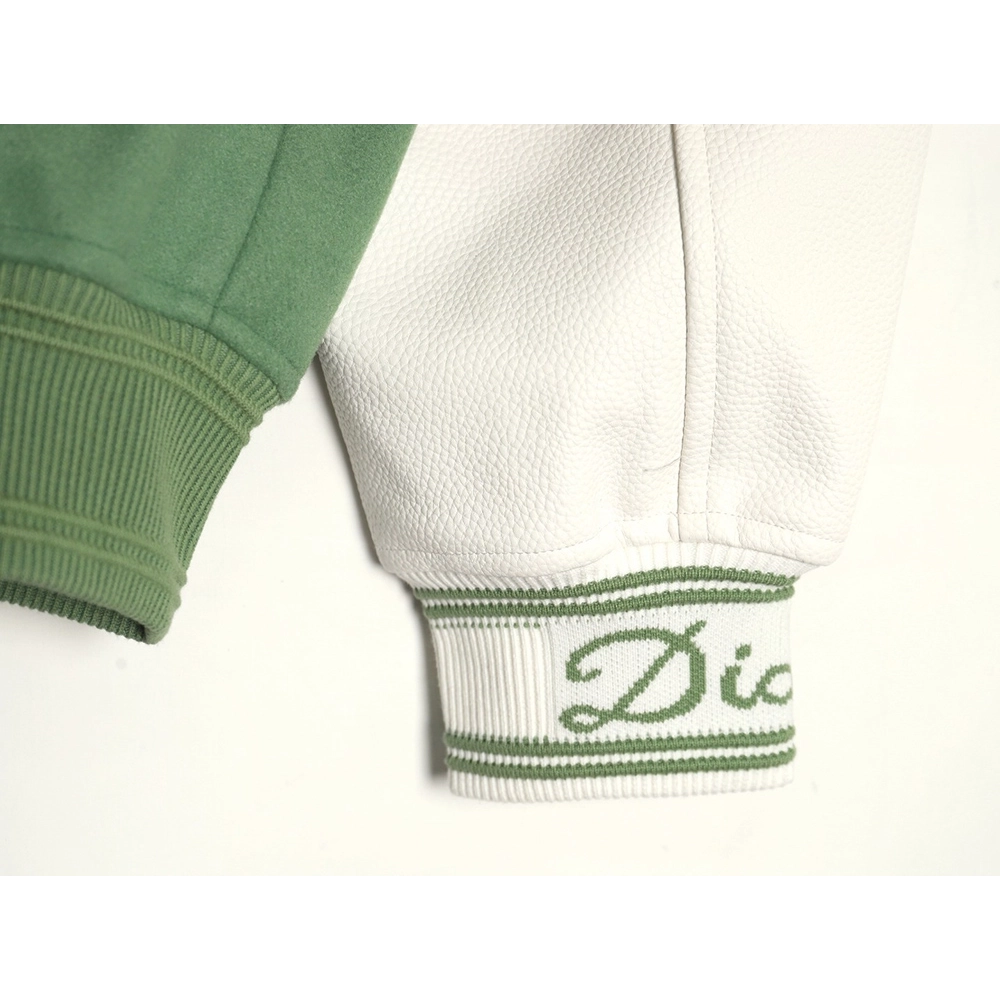 Dior beaded floral wool baseball jacket,Dior