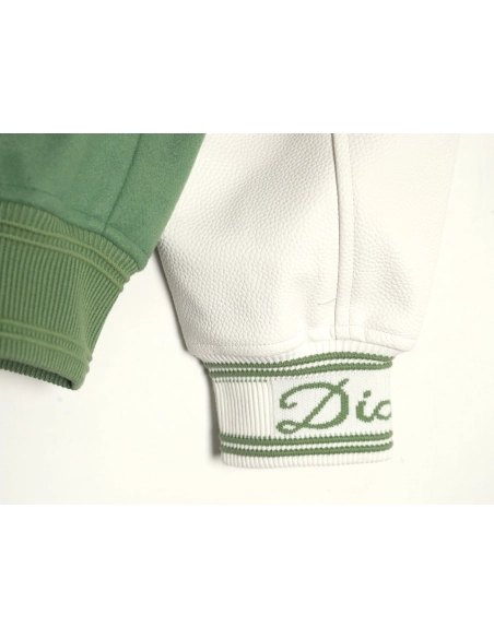 Dior beaded floral wool baseball jacket,Dior