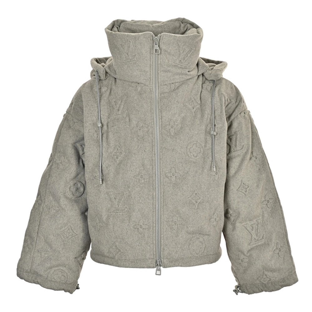 Louis Vuitton presbyopia embossed down jacket,Louis Vuitton