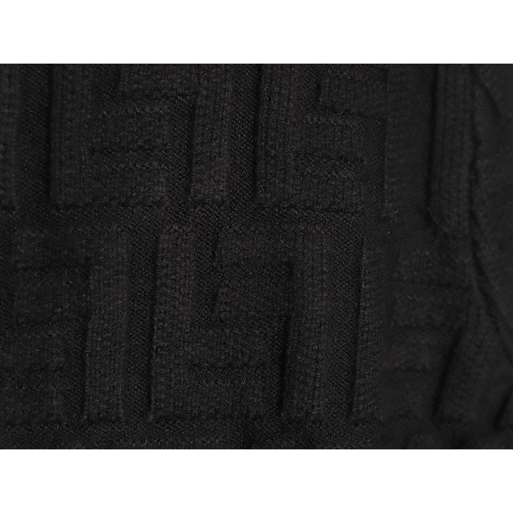 Fendi FF jacquard zip-up cardigan sweater,Fendi