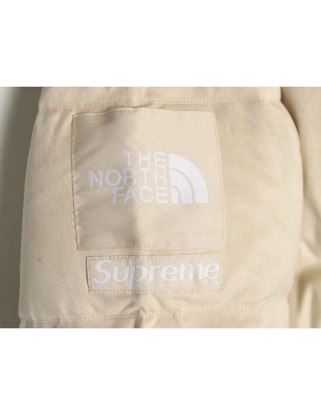 The North Face &amp; Supreme Joint Suede Down Jacket,The North Face