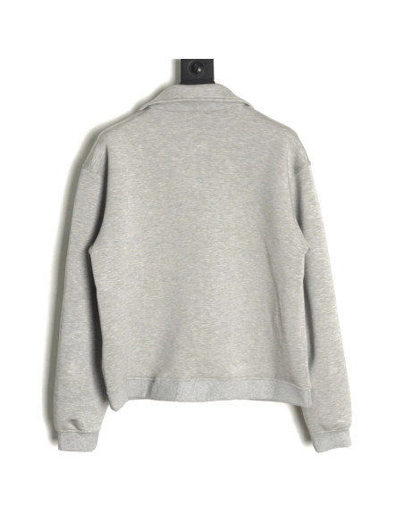 Miu Miu Lettering Embroidery Zipper Sweatshirt,Miu Miu