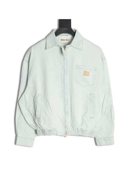 Miu Miu light denim jacket,Miu Miu