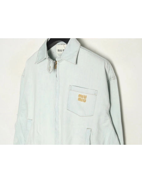 Miu Miu light denim jacket,Miu Miu