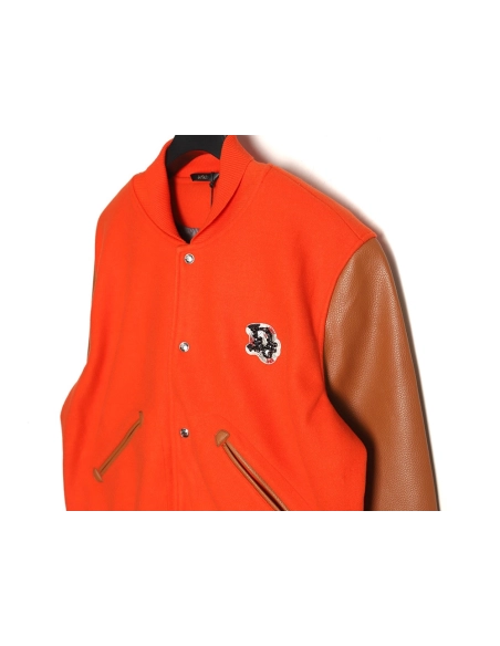 Dior beaded floral wool baseball jacket TSK1,Dior