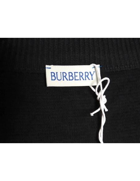 Burberry 3D cursive embroidered crew neck sweater,Burberry