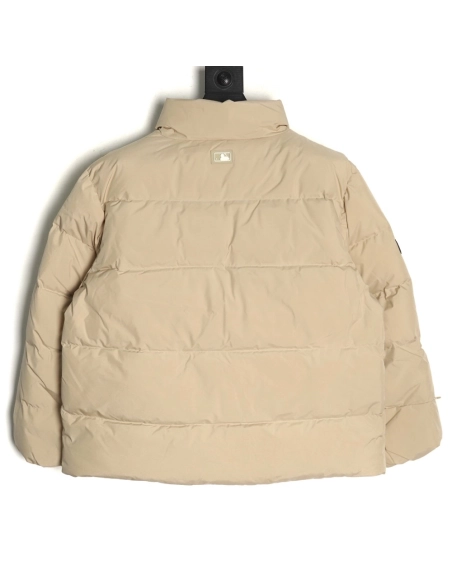 MLB solid color small label short down jacket,MLB