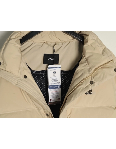 MLB solid color small label short down jacket,MLB