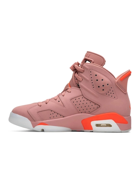 ALEALI MAY X AIR JORDAN 6 RETRO MILLENNIAL PINK CI0550 600,AIR JORDAN 6,Air Jordan