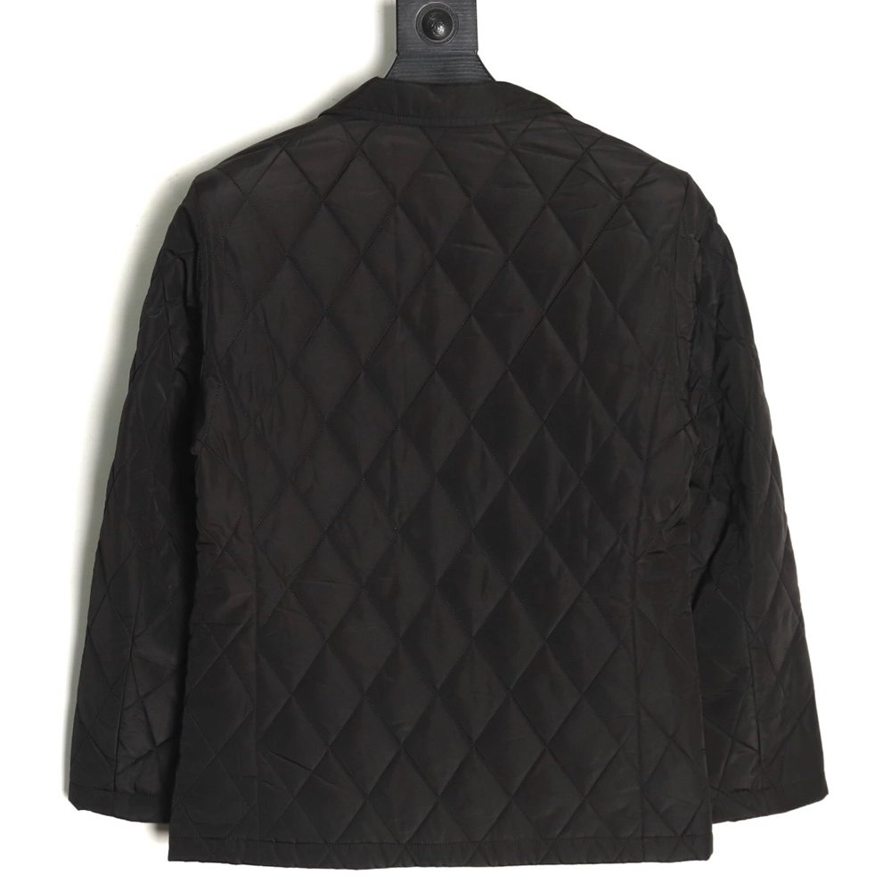 Prada chest triangle logo thin cotton jacket,Prada