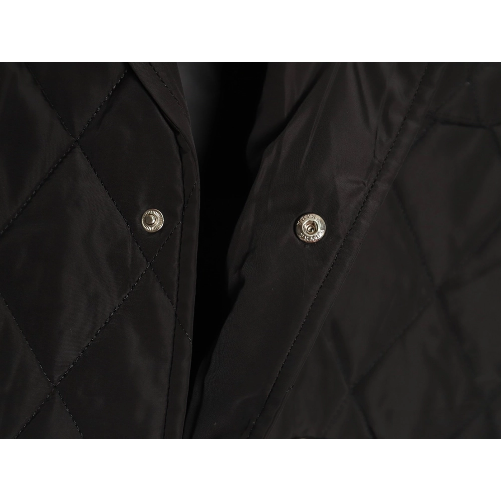 Prada chest triangle logo thin cotton jacket,Prada